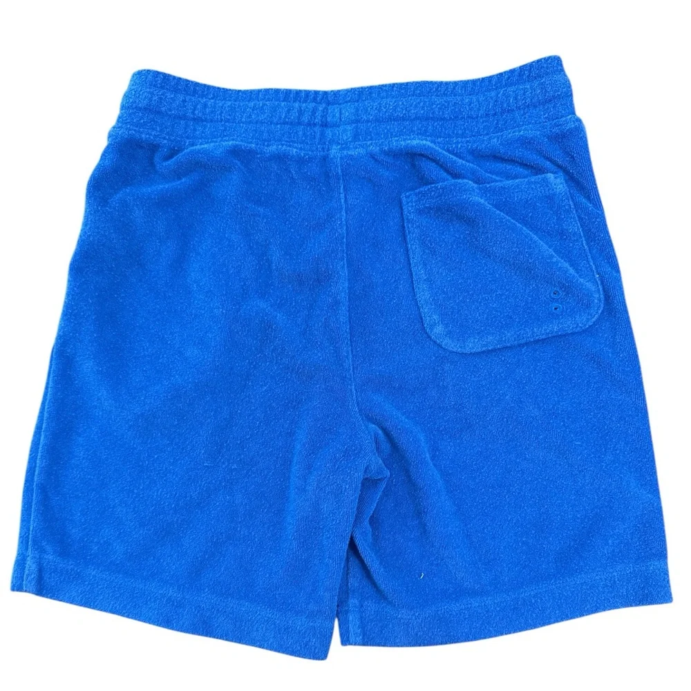 Vineyard Vines Terry Athletic Shorts Blue Youth Boys’ 7 Pockets Drawstring Waist